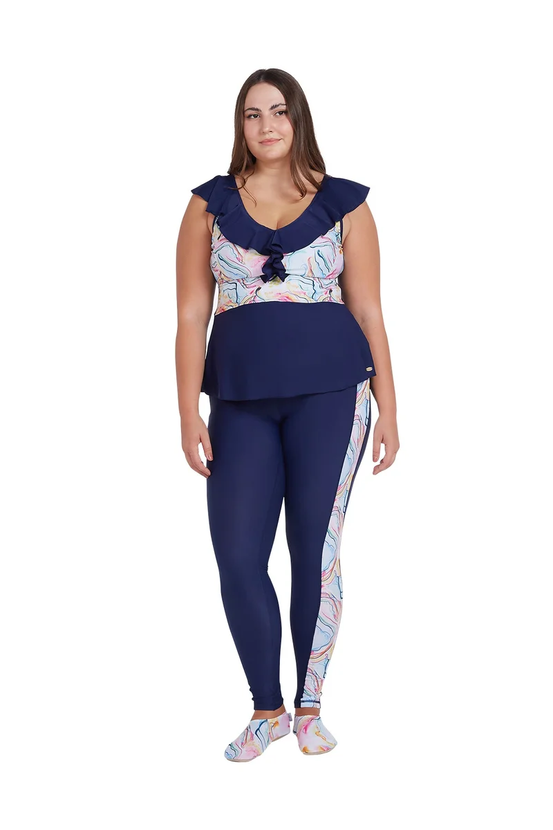 COEGA SUNWEAR  COEGA  Ladies Ladies Tights - Blue Pink Marble for Women | Best Price UAE